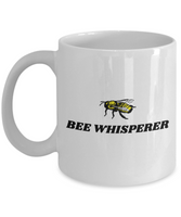 Beekeeper Gift - Apiarist Present Idea - Bee Whisperer - Beekeeping Coffee Mug