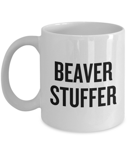 Funny Taxidermy Coffee Mug - Taxidermist Gift Idea - Beaver Stuffer