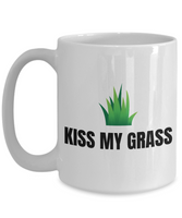 Gardening Gift Idea - Gardener Coffee Mug - Kiss My Grass