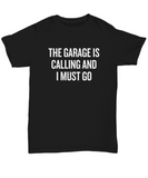 Auto Mechanic Gift Idea - Car Repairman Shirt- Grease Monkey, Automobile Present - Garage Is Calling