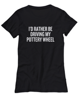 NEW PHRASINATOR: I'd rather be driving my pottery wheel