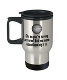 Funny Astronomer Gift - Astronomy Coffee Mug - Funny Jupiter Travel Mug - So You're Having A Storm