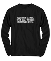 Makeup Artist Shirt - Funny Esthetician Gift Idea - Doing Your Brows - Makeup Hobbyist Present