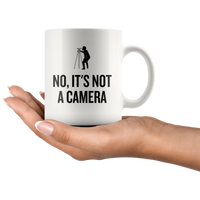 custom order - surveyor mug - not a camera