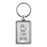 Llama Keychain - I Spit On You