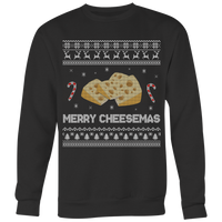 Custom Order - Ugly Christmas Sweater - Merry Cheesemas