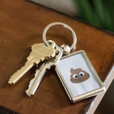 Pooping Keychain - Poop Keychain