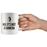 custom order - surveyor mug - not a camera