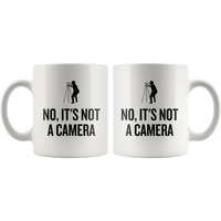 custom order - surveyor mug - not a camera