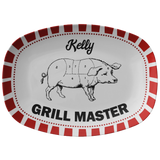 custom order - platter - Kelly