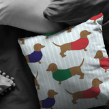 Dachshund Pillow - Dachshund Owner Gift - Wiener Dog Throw Pillow - Dachshund Owner Present - Cute Dog Lover Gift