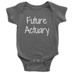 Cute Baby One-Piece- Actuary Baby Shirt - First Birthday Or Baby Shower Gift - Future Actuary - Newborn Through 24 Months Sizes