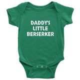Viking Baby One-Piece - Cute Baby Shirt - Daddy's Little Berserker - Baby Shower Gift - Many Colors And Sizes Available