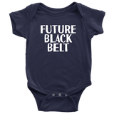 Martial Arts Baby Bodysuit - Karate Baby One-piece - Future Black Belt - Baby Shower Gift - Many Sizes And Colors