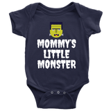 Cute Halloween Baby Shirt - Halloween Baby One-piece - Spooky Baby Bodysuit - Mommy's Little Monster - Halloween Baby Gift - All Cotton