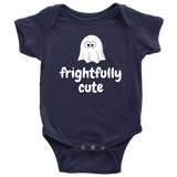 Cute Halloween Baby Shirt - Halloween Baby One-piece - Spooky Baby Bodysuit - Frightfully Cute - Halloween Baby Gift - All Cotton