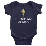 Halloween Baby Bodysuit - Creepy Baby One-piece - Spooky Baby Shirt - Mummy Baby Shirt - Halloween Baby Gift - I Love My Mummy