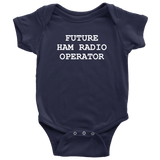 Ham Radio Baby One-piece - Amateur Radio Baby Bodysuit - Funny Ham Radio Baby Gift - Future Ham Radio Operator