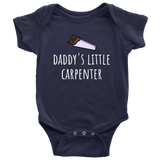 Cute Carpenter Baby One-piece - Carpentry Baby Shirt - Daddy's Little Carpenter - Many Sizes And Colors Available - All Cotton