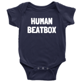 Beatboxing Baby One-piece - Beat Boxing Baby Shirt - Human Beatbox - Baby Shower or First Birthday - Many Sizes And Colors - All Cotton