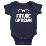 Cute Optician Baby One-piece - Optician Baby Bodysuit - Future Optician - Baby Shower or First Birthday - Many Sizes and Colors