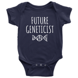 Genetics Baby Shirt - Geneticist Baby One-piece - Future Geneticist - Baby Shower or First Birthday - Many Sizes And Colors