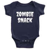 Cute Zombie Baby Shirt - Zombie Baby One-piece - Zombie Snack - Baby Shower Present - Halloween Baby Bodysuit - Many Sizes And Colors