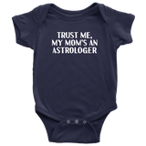 Astrology Baby One-piece - Astrologer Baby Bodysuit - My Mom's An Astrologer - Baby Shower or First Birthday Gift - Many Sizes And Colors