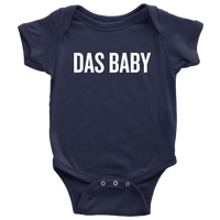 Funny German Baby One-piece - German Teacher Baby Shirt - German Language Baby - Das Baby - Many Sizes And Colors Available