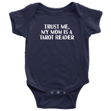 Tarot One-piece - Tarot Reader Baby Bodysuit - My Mom Is A Tarot Reader - Baby Shower or First Birthday Gift - Many Sizes And Colors