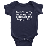 Funny Pharmacist Baby Shirt - Pharmacy Baby One-piece - Pharmacy Technician Baby - Many Sizes And Colors - Happy Pills