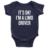 Funny Baby Bodysuit - Limo Driver Baby One-piece - Chauffeur Baby Gift - Dumb And Dumber Quote - Many Sizes And Colors