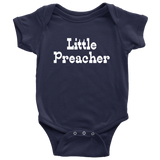 Cute Preacher Baby One-piece - Gift For Preacher or Minister Baby - Little Preacher Baby Bodysuit - Baby Shower or Birthday Gift
