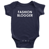 Blogging Baby Bodysuit - Blogger Baby One-piece - Fashion Blogger Baby Gift - Many Sizes And Colors - Baby Shower or First Birthday