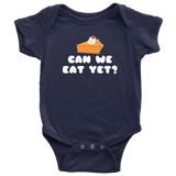 Funny Thanksgiving Baby Bodysuit - Can We Eat Yet - Thanksgiving Baby One-piece - Cute Thanksgiving Baby Gift