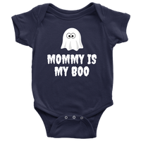 Cute Halloween Baby Shirt - Halloween Baby One-piece - Spooky Baby Bodysuit - Mommy Is My Boo - Halloween Baby Gift - All Cotton