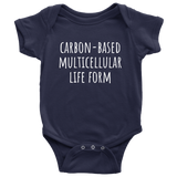 Funny Biology Baby Shirt - Biologist Baby One-piece - Biology Teacher Baby Bodysuit - Carbon-based - Baby Gift Idea - Many Sizes and Colors