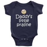Chocolatier Baby One-piece - Chocolate Maker Baby Gift - Daddy's Little Praline - Many Sizes And Colors - Baby Shower or Birthday
