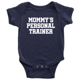 Personal Trainer Baby Bodysuit - Mommy's Personal Trainer - Cute Baby Shirt - Fitness instructor Baby - Baby Shower Gift - All Cotton