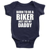 Funny Biker Baby Shirt - Biker Baby One-piece - Born To Be a Biker - Biker's Baby Gift - Many Sizes And Colors