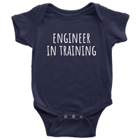 Cute Engineer Baby Shirt - Engineer Baby One-piece - Baby Bodysuit - Engineer In Training - Baby Shower Gift - First Birthday