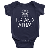 Cute Chemist Baby Shirt - Chemistry Baby One-piece - Up And Atom - Many Sizes And Colors Available - Baby Shower or First Birthday