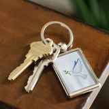 Dove Keychain