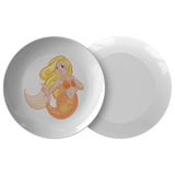 Mermaid Dinner Plate - Dishwasher Safe