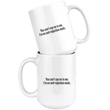 custom order - anti rejection meds - 15oz mug