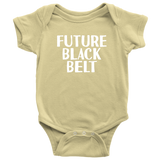 Martial Arts Baby Bodysuit - Karate Baby One-piece - Future Black Belt - Baby Shower Gift - Many Sizes And Colors