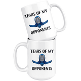 custom order - tears of my opponents kendo - 15 oz mug