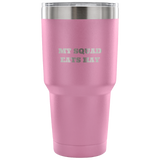 Cow Gifts - Horse Gifts - Goat Gifts - Cow Vacuum Tumbler - Goat Vacuum Tumbler - Horse Riding Vacuum Tumbler - Horse Vacuum Tumbler - Horseback Riding Gift - My Squad Eats Hay