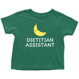 Cute Dietitian Toddler Shirt - Dietitian Toddler Tee - Dietitian Assistant - Birthday Gift Idea