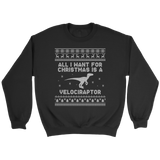 Velociraptor Ugly Sweater - custom request
